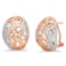 14k Gold 0.5CTW Diamond Earrings, (I1-I2/H-I)