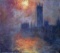 Claude Monet - The Houses of Parliament, Sunset