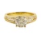 1.67 ctw Diamond Ring - 18KT Yellow Gold