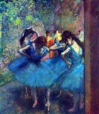 Edgar Degas - Dancers #1