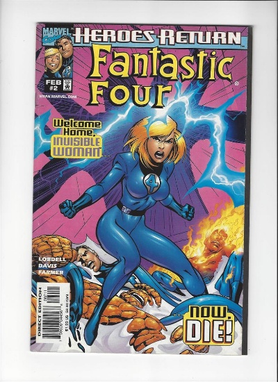 Heroes Return Fantastic Four Issue #2 by Marvel Comics