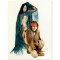 Popo & Ruby Lee, Limited Edition Serigraph, Numbered and Hand Signed by the Arti