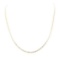 24 Inch Valentino Chain - 14KT Yellow, Rose, and White Gold