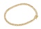 Yellow Gold Bezel Set Diamond Tennis Bracelet 17cm