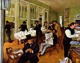 Edgar Degas - The Cotton Exchange
