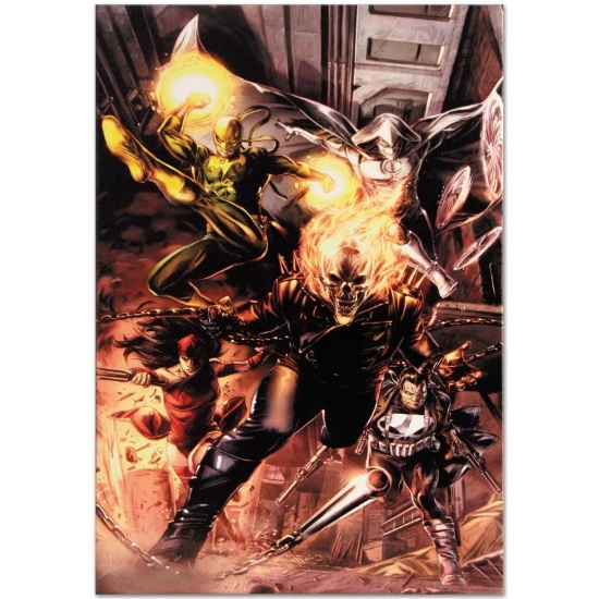 Marvel Comics "Heroes For Hire #1" Numbered Limited Edition Giclee on Canvas by