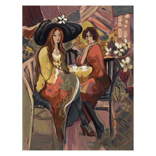 Isaac Maimon, "Reunion" Limited Edition Serigraph, Numbered and Hand Signed with