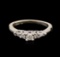 14KT White Gold 0.33 ctw Diamond Ring