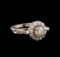 14KT White Gold 1.63 ctw Diamond Ring