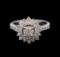 1.19 ctw Diamond Ring - 14KT White Gold