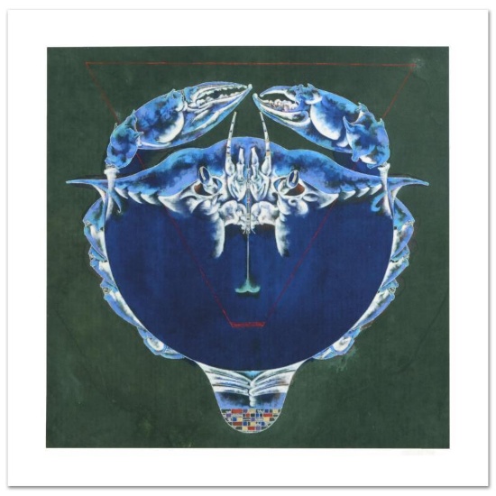 Lu Hong, "Cancer" Limited Edition Giclee, Numbered and Hand Signed with COA.