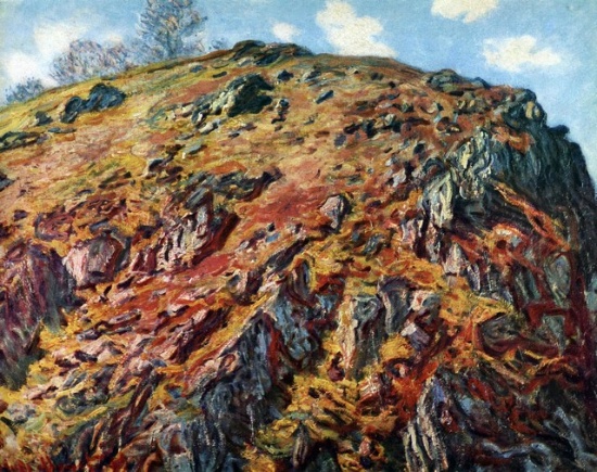 Claude Monet - The Boulder