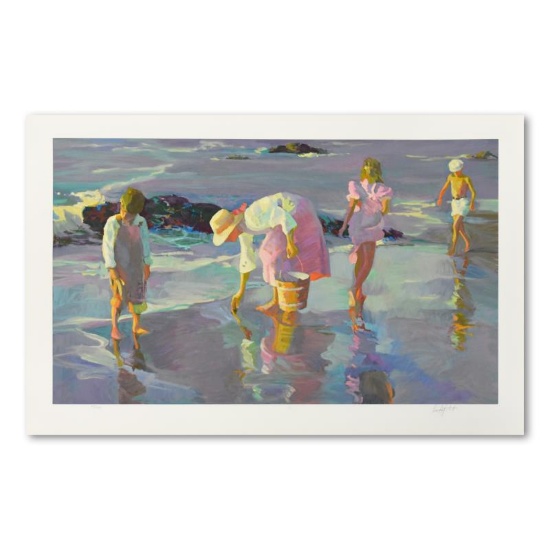 Don Hatfield, "Shimmering Sand" Limited Edition Serigraph, Numbered and Hand Sig