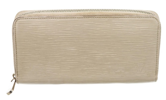 Louis Vuitton Mauve Epi Leather Monogram Zippy Wallet