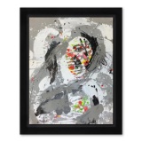 Jenik Cook, Framed Original Acrylic Painting, Hand Signed, Letter of Authenticit
