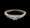 14KT White Gold 0.33 ctw Diamond Ring