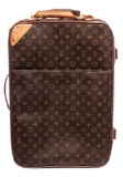 Louis Vuitton Monogram Canvas Leather Pegase 55 cm Luggage