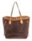 Louis Vuitton Brown Monogram Neverfull MM Tote Bag