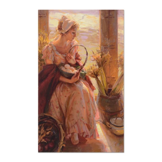 Dan Gerhartz, "Early Morning Warmth" Limited Edition on Canvas, Numbered and Han