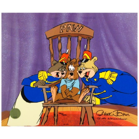 "Bear For Punishment" Limited Edition Animation Cel with Hand Painted Color, Num