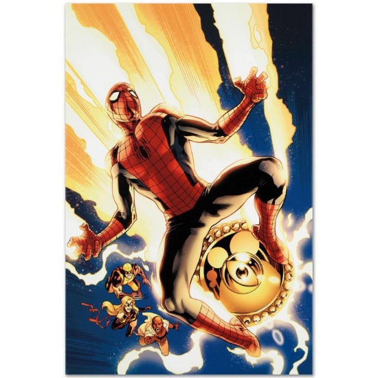Marvel Comics "New Avengers #4" Numbered Limited Edition Giclee on Canvas by Stu