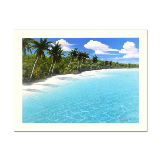 Dan Mackin, "Endless Beaches" Hand Signed Lithograph from a Sold Out Limited Edi