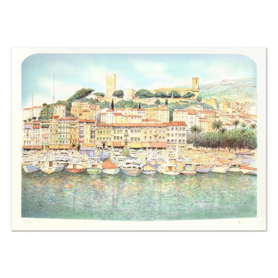 Rolf Rafflewski, "Cannes" Limited Edition Lithograph, Numbered and Hand Signed.
