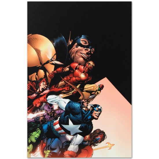 Marvel Comics "Avengers #500" Numbered Limited Edition Giclee on Canvas by David