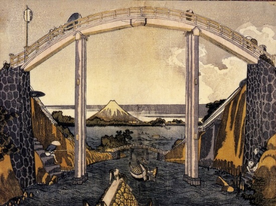 Hokusai - View of Mount Fuji