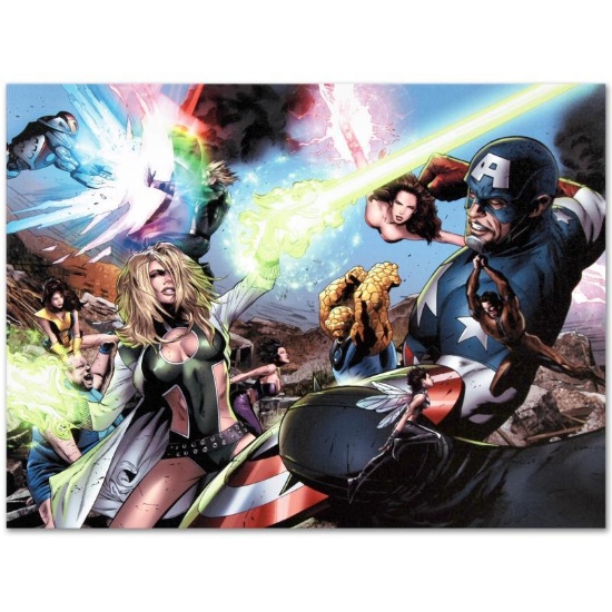 Marvel Comics "Ultimate Power #6" Numbered Limited Edition Giclee on Canvas by G