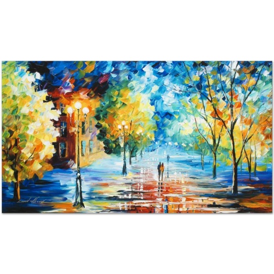 Leonid Afremov (1955-2019) "Expansive Canopy" Limited Edition Giclee on Canvas,