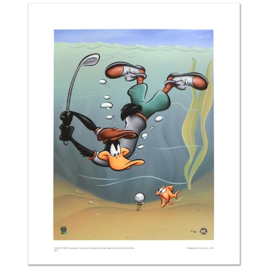 "Underwater Daffy" Limited Edition Giclee from Warner Bros., Numbered with Holog