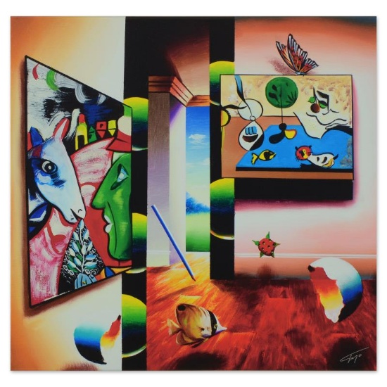 Ferjo, "Artist of Surreal Beauty" Limited Edition on Gallery Wrapped Canvas, Num