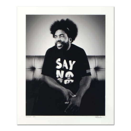 Rob Shanahan, "Questlove" Hand Signed Limited Edition Giclee with Certificate of