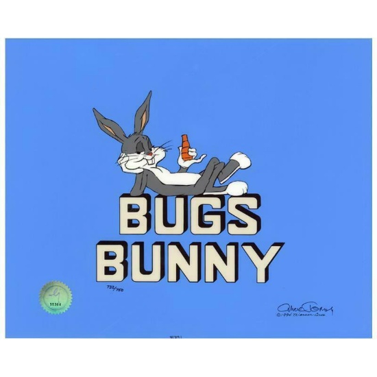 Chuck Jones "Title "Bugs Bunny"" Hand Signed, Hand Painted Limited Edition Seric