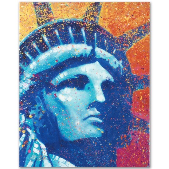 "Liberty" Limited Edition Giclee on Canvas by Stephen Fishwick, Numbered and Sig