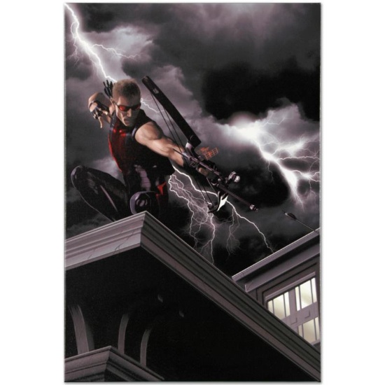 Marvel Comics "Ultimate Hawkeye #2" Numbered Limited Edition Giclee on Canvas by