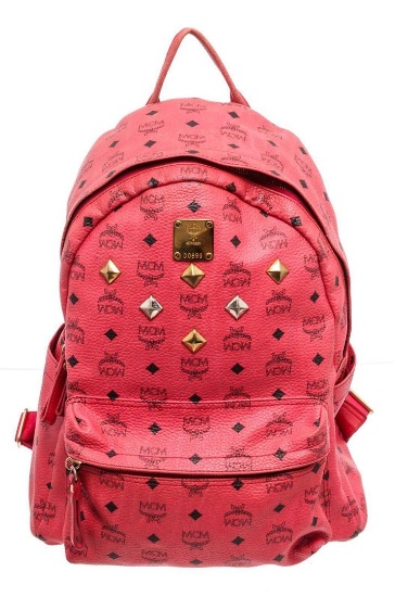 MCM Pink Backpack