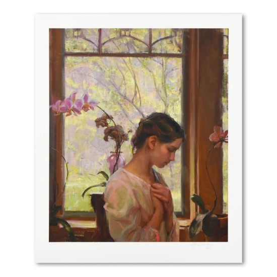 Dan Gerhartz, "The Orchid" Limited Edition, Numbered and Hand Signed with Letter