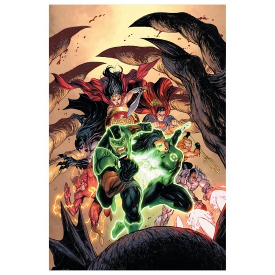 DC Comics, "Green Lanterns #15" Numbered Limited Edition Giclee on Canvas by Tyl