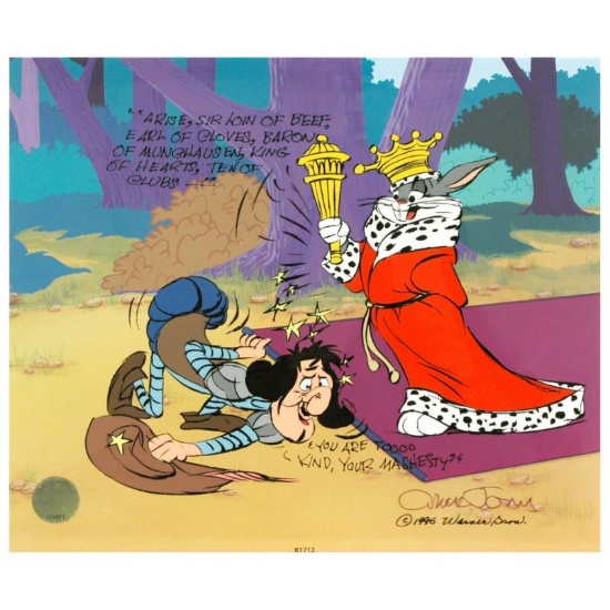 "Sir Loin of Beef" Limited Edition Animation Cel with Hand Painted Color by Chuc