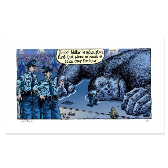 Bizarro! "King Kong Dead" Numbered Limited Edition Hand Signed by creator Dan Pi