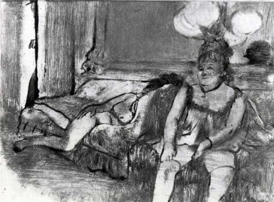 Edgar Degas - Taking A Rest