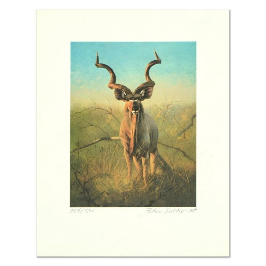 Peter Darro (1917-1997), "Pronghorns" Limited Edition Lithograph, Numbered and H