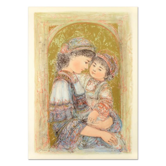 Edna Hibel (1917-2014), "Mother and Child of Thera" Limited Edition Lithograph,