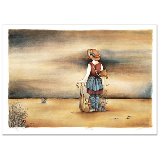 Haya Ran, "Our Lost Childhood Days" Hand Signed Limited Edition Serigraph with L