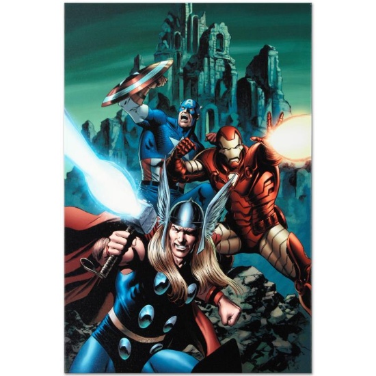 Marvel Comics "Thor #81" Numbered Limited Edition Giclee on Canvas by Steve Epti