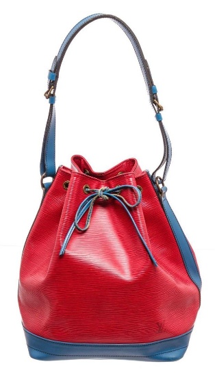 Louis Vuitton Red Monogram Noe GM Handbag