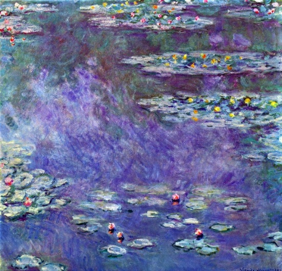 Claude Monet - Water Lily Pond #3