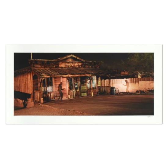 Robert Sheer, "Calico Ghost Town Gunfight" Limited Edition Single Exposure Photo